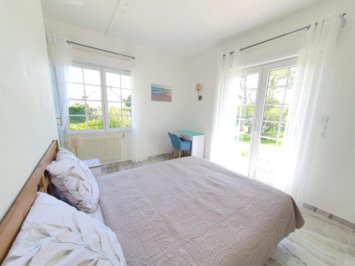 Logement Entier Avec Grand Jardin Et Parking Wifi 6 Et Fibre Berck Exterior photo